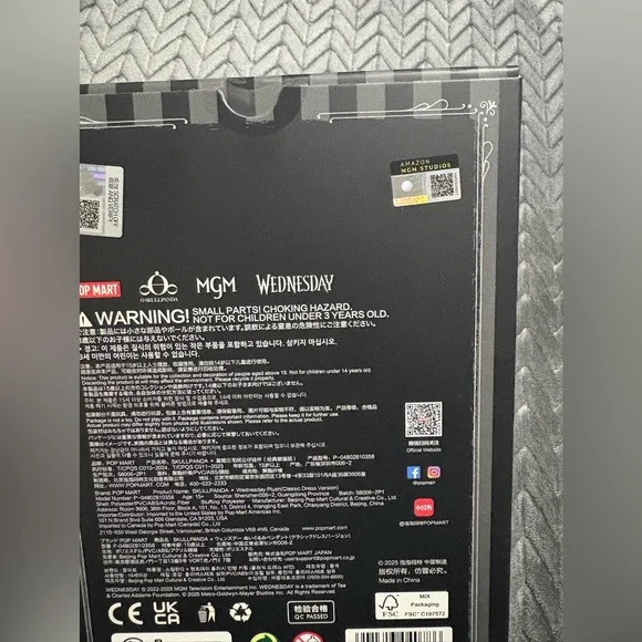 POP MART x Skullpanda x WEDNESDAY (classic version) - Picture 9 of 9